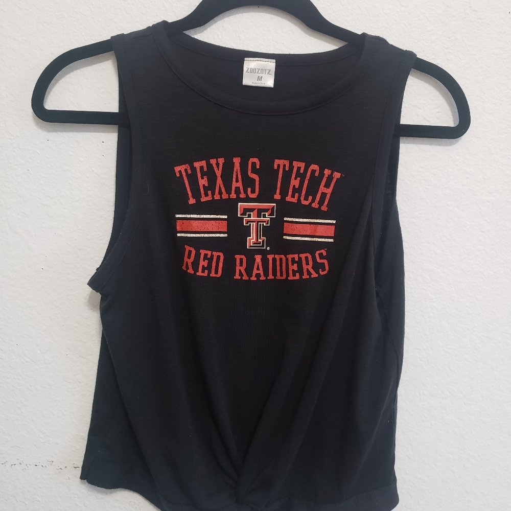 Texas Tech Womens/Juniors Muscle Shirt Size M